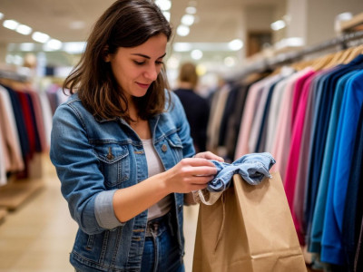 Никогда не носите сумку на плече, когда ходите по магазину