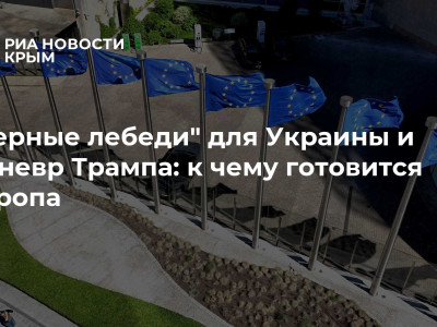 "Черные лебеди" для Украины и маневр Трампа: к чему готовится Европа