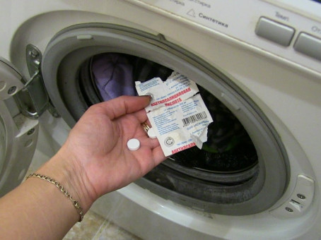 Что будет, если добавить в стиральную машину таблетку аспирина