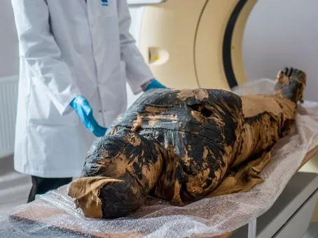 Ученые удивились, когда сканировали мумию