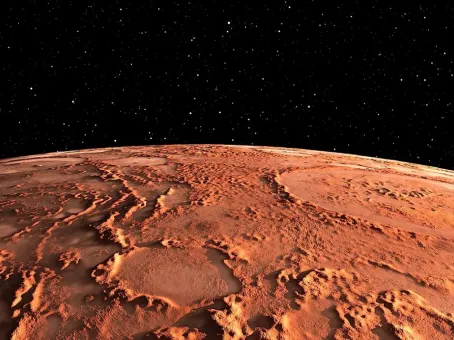 NASA ужаснул огромный крест на Марсе