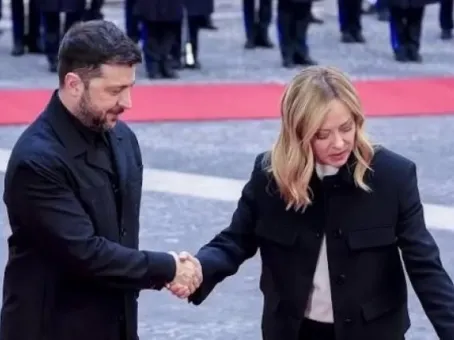 Расшифрованы тайные знаки Мелони на встрече с Зеленским