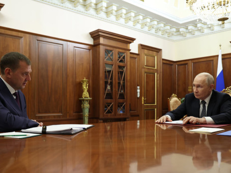 Балицкий доложил Путину о взятии под контроль трассы «Новороссия»