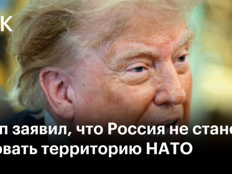 Трамп заявил, что Россия не станет атаковать территорию НАТО