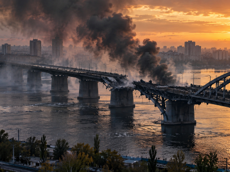 Точный удар в самое больное: На фронте объяснили, как блокировка мостов через Днепр лишит Киев сна