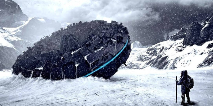 Неожиданная находка в Антарктиде: город инопланетян?