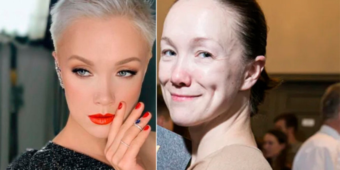 На публике - девочки, дома - бабушки: звезды без макияжа