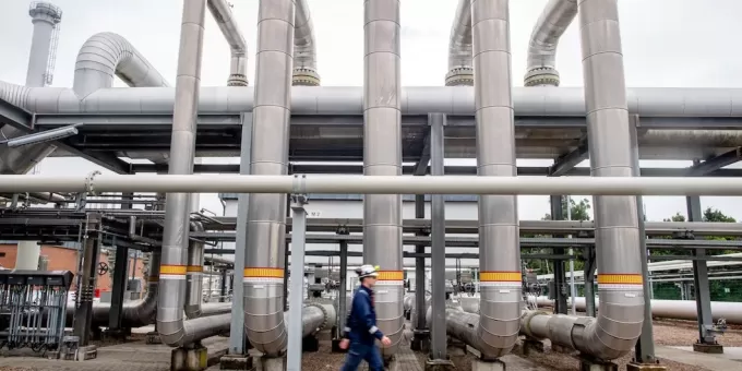 В европейских хранилищах закончился газ