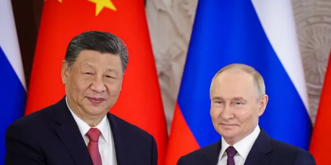 В Британии увидели тайные сигналы во время приема Путина в Китае