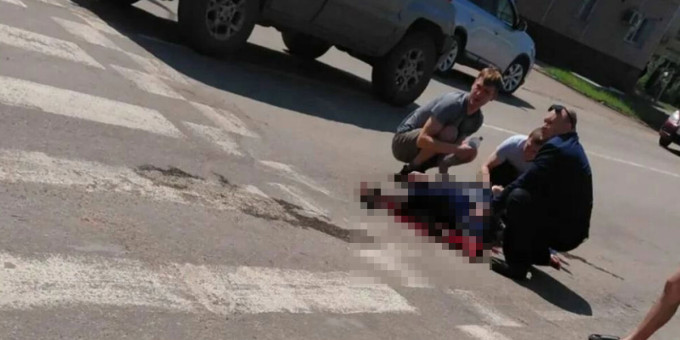 В Иркутской области на видео попало, как женщине оторвало часть ноги в момент ДТП