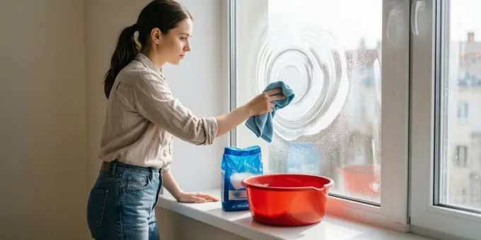Пыль не будет оседать неделями: что добавить в воду для мытья