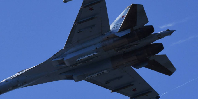 Российский Су-35 проник в Сумщину и выпустил Х-59/69