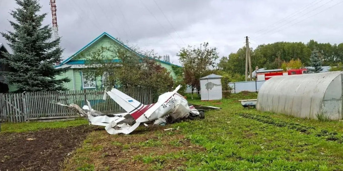 СК назвал возможную причину крушения легкого самолета в Татарстане
