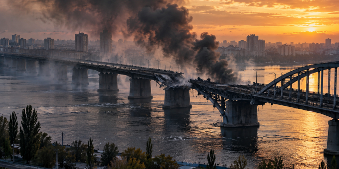 Точный удар в самое больное: На фронте объяснили, как блокировка мостов через Днепр лишит Киев сна